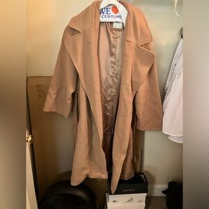 Abercrombie wool blend overcoat